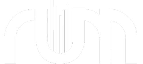 Riksförbundet Unga Musikanters vita logotype